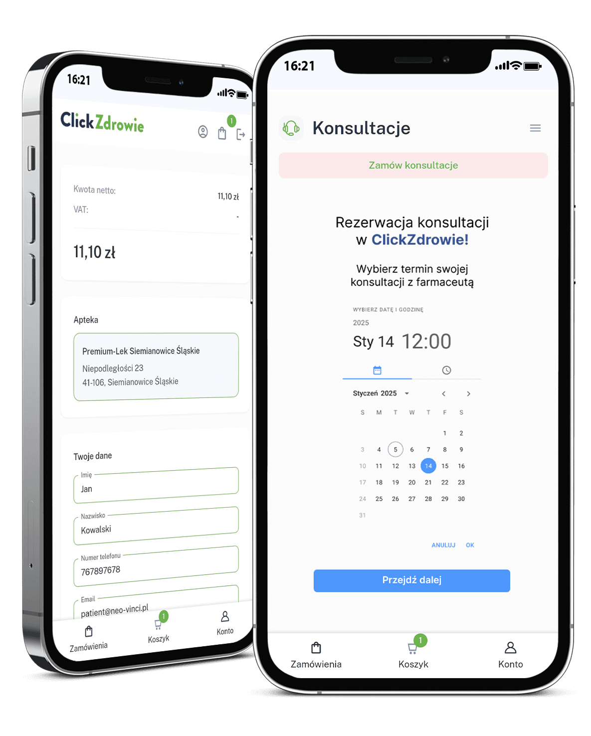 Platforma ClickZdrowie wspierająca zespół opieki